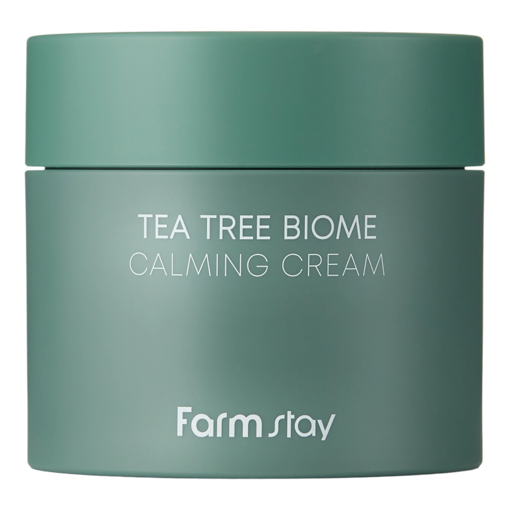 Успокаивающий крем для лица с экстрактом чайного дерева Farm Stay Tea Tree Biome Calming Cream 80ml Успокаивающий крем для лица с экстрактом чайного дерева Farm Stay Tea Tree Biome Calming Cream 80ml